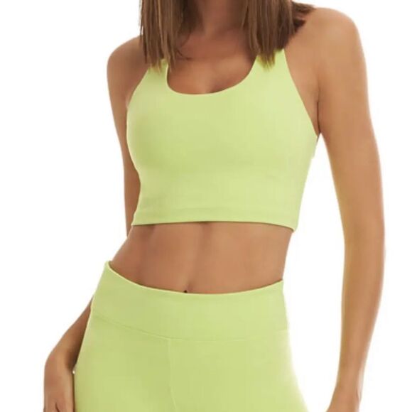 🆕Koral Lime Green Sports Bra NWT - Picture 3 of 8